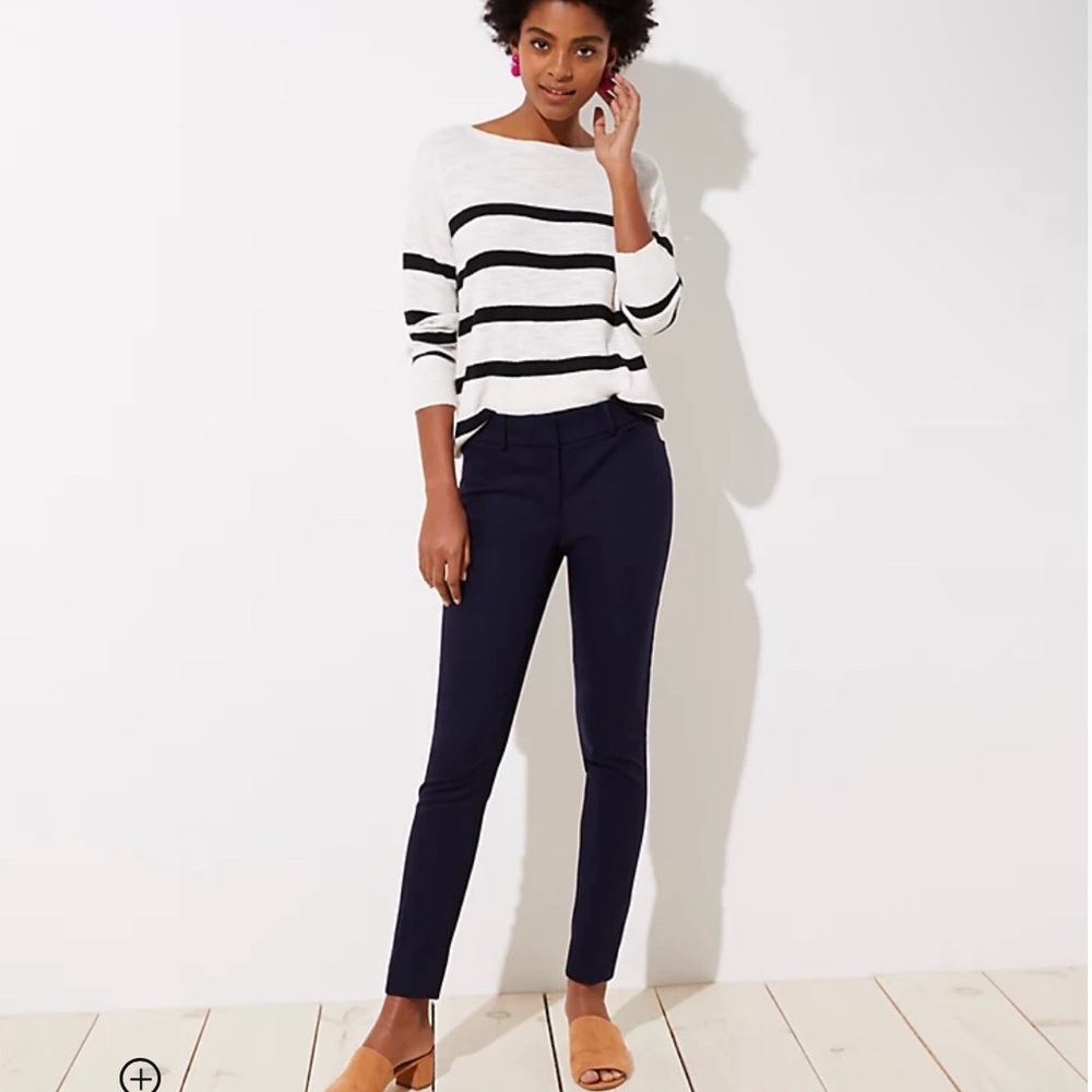 Khaki modern skinny pants